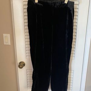 J. Crew Velour Easy Pants, Size 12